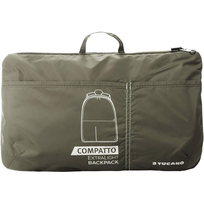 Рюкзак туристический Tucano Compatto Eco XL темно зелений (BPCOBK-ECO-VM) изображение 9