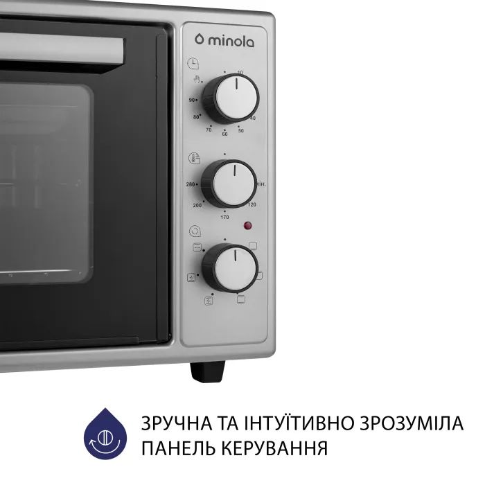Электропечь Minola FOET 4815 WH изображение 3