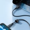 Дата кабель USB 2.0 AM to Lightning 1.2m 2.4A TPE C3-02 Black Acefast (6974316280828) изображение 5