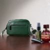 Сумка Vintage Из натуральной кожи Зеленая (22639) изображение 11