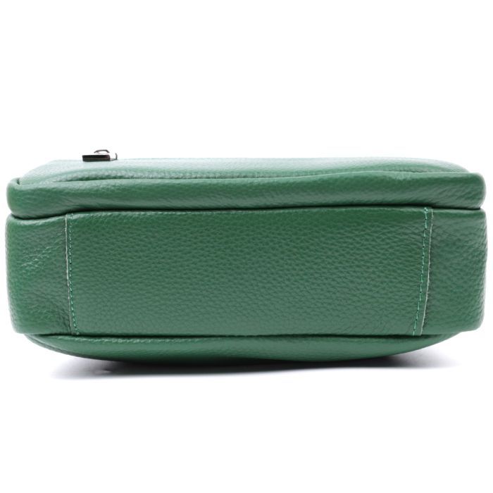 Сумка Vintage Из натуральной кожи Зеленая (22639) изображение 6