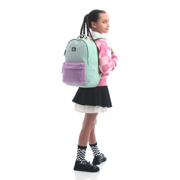 Рюкзак шкільний GoPack Education Teens 147 рожевий (GO25-147M-6) зображення 12