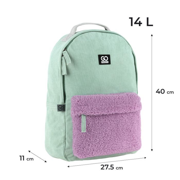 Рюкзак шкільний GoPack Education Teens 147 рожевий (GO25-147M-6) зображення 2