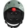 Шлем Scoot&Ride 45-51см, зеленый, с фонариком (SR-181206-GREENLINES) изображение 6