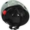 Шлем Scoot&Ride 45-51см, зеленый, с фонариком (SR-181206-GREENLINES) изображение 7