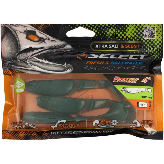 Силікон рибальський Select Boozer 4" 900 (3 шт/уп) (1870.32.42) зображення 2