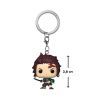 Брелок Funko Pop на клипсе серии Убийца демонов - Тандзиро (61374) изображение 2