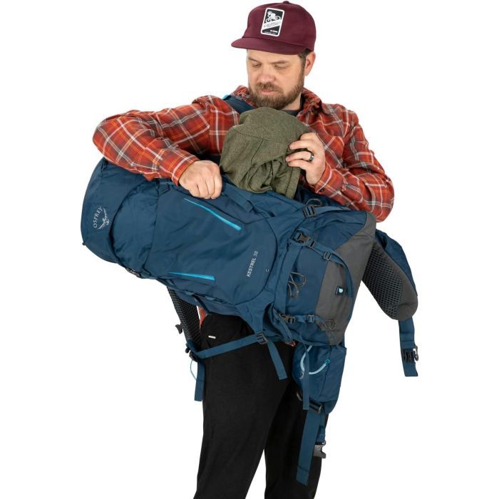 Рюкзак туристичний Osprey Kestrel 38 atlas blue - L/XL - синій (009.3827) зображення 8