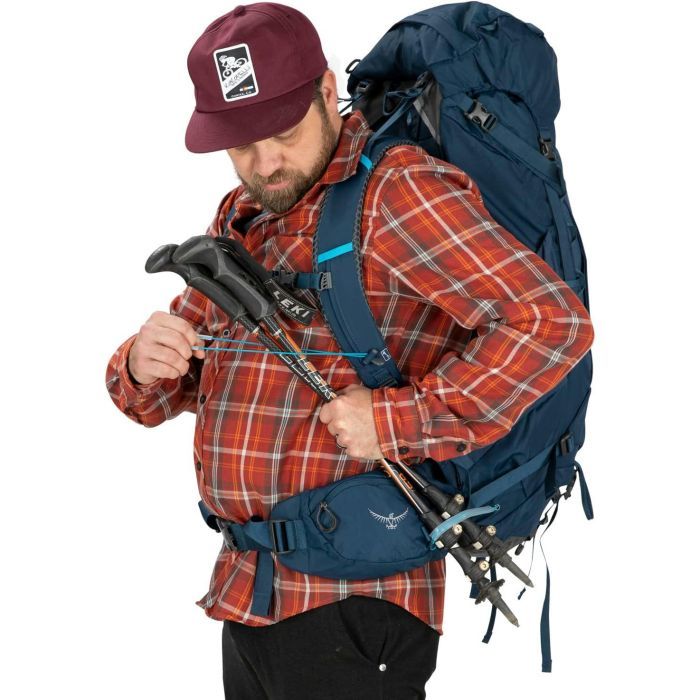 Рюкзак туристичний Osprey Kestrel 38 atlas blue - L/XL - синій (009.3827) зображення 9