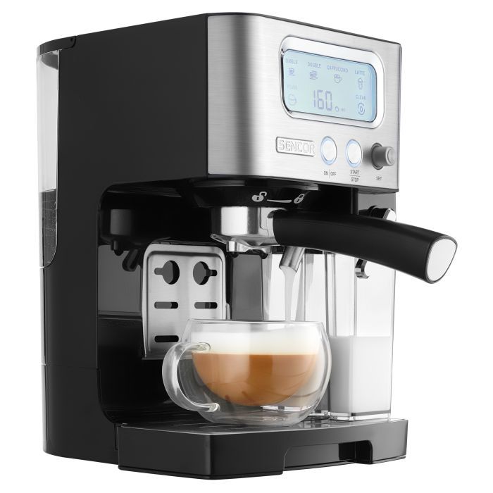 Рожковая кофеварка эспрессо Sencor SES4090SS изображение 3