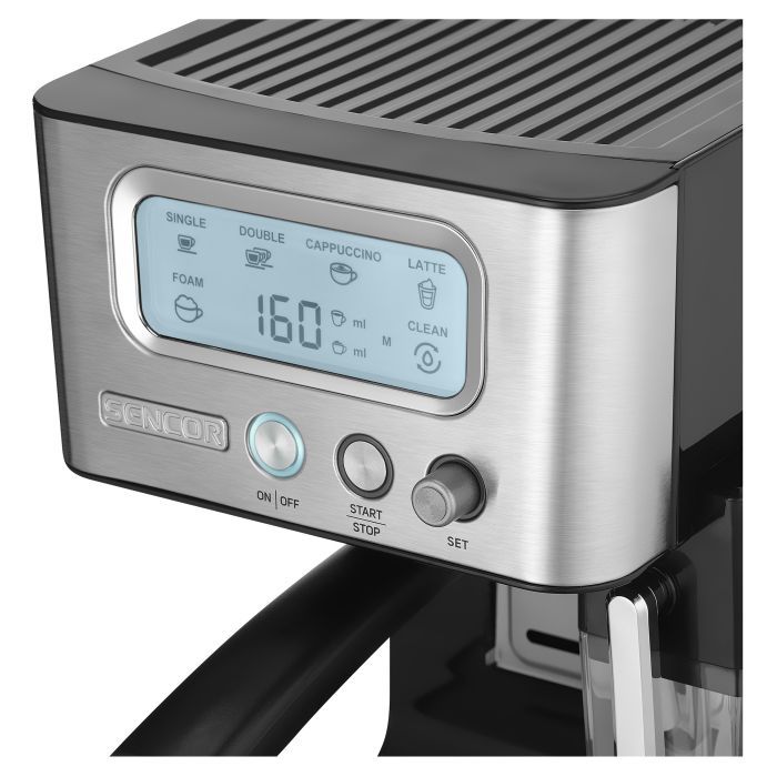 Рожковая кофеварка эспрессо Sencor SES4090SS изображение 7