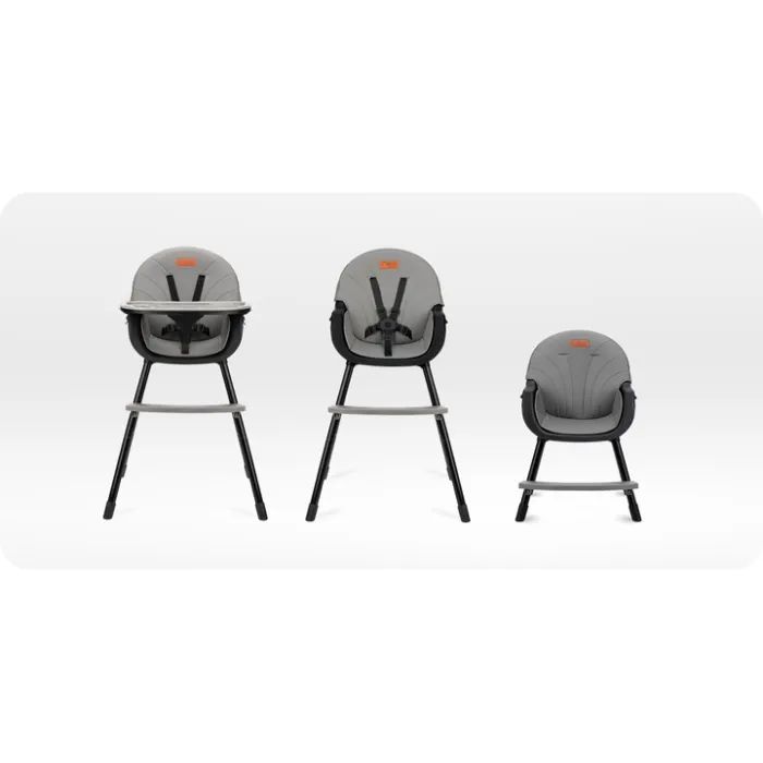Стілець для годування MoMi Reki 2в1 Grey (KRKA00034) зображення 2