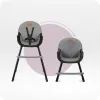 Стілець для годування MoMi Reki 2в1 Black (KRKA00033) зображення 4
