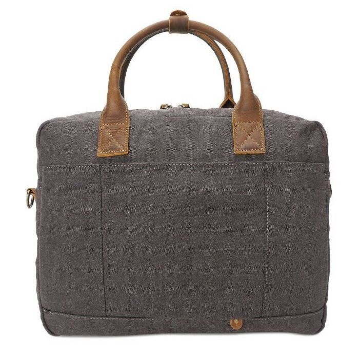 Сумка Vintage Текстильна Сіра (20062) зображення 2