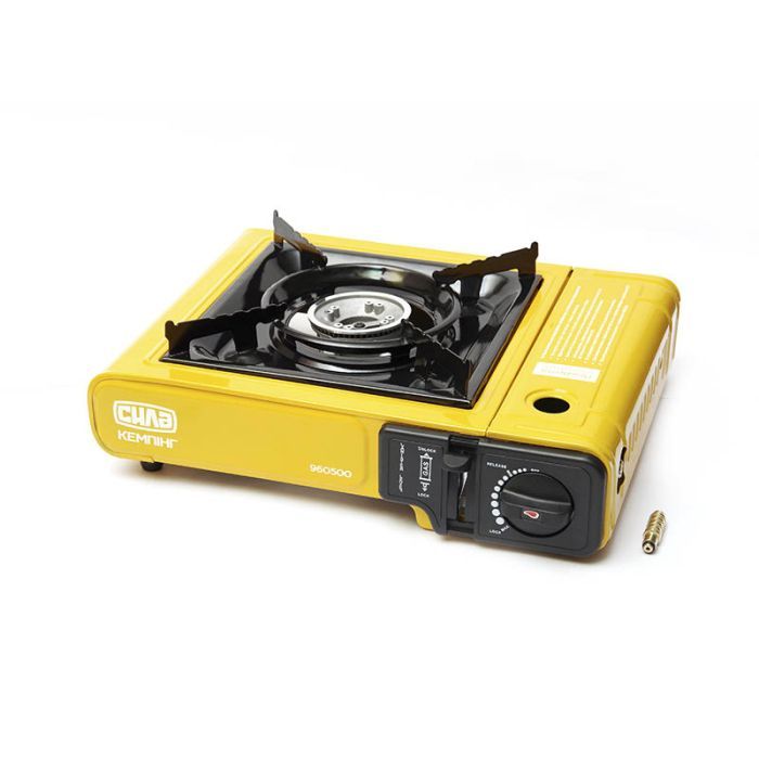 Портативна газова плитка СИЛА Сушеф з п'єзопідпалювачем (960500) зображення 2