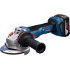 Шліфувальна машина Bosch GWS 18V-11 125мм, 18В, 2x5Ah, 0-9000об/хв, 1.7кг, кейс (0.601.9N4.103) зображення 2
