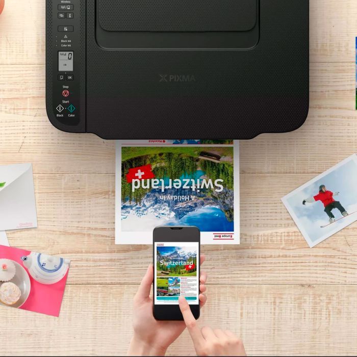 Многофункциональное устройство Canon PIXMA TS3640 black Wi-Fi (6670C007) изображение 5