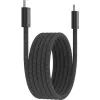 Дата кабель USB-C to USB-C 1.0m 60W Magnet Braided Black Canyon (CND-CCMG60AB15B) изображение 2