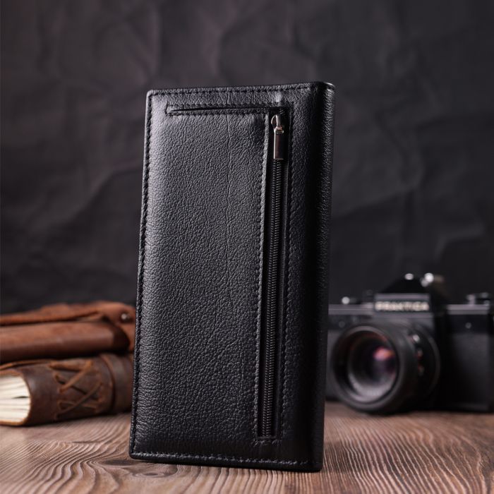 Кошелек ST Leather Из натуральной кожи Черный (22540) изображение 9