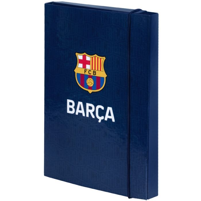 Папка для тетрадей Kite В5 на резинке FC Barcelona (BC25-210)