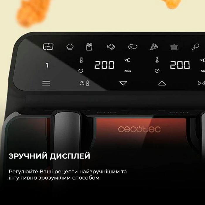 Мультипіч Cecotec Cecofry Advance 9000 Window (CCTC-04986) зображення 12
