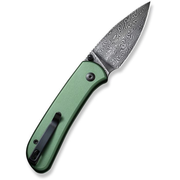 Нож Civivi Qubit, Green Aluminum, Damascus (C22030E-DS1) изображение 3