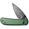 Нож Civivi Qubit, Green Aluminum, Damascus (C22030E-DS1) изображение 5