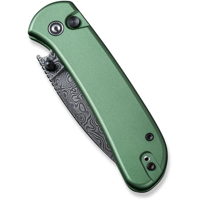 Нож Civivi Qubit, Green Aluminum, Damascus (C22030E-DS1) изображение 6