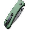 Нож Civivi Qubit, Green Aluminum, Damascus (C22030E-DS1) изображение 7