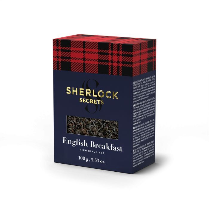 Чай Sherlock Secrets English Breakfast чорний листовий 100 г (shs.00902)