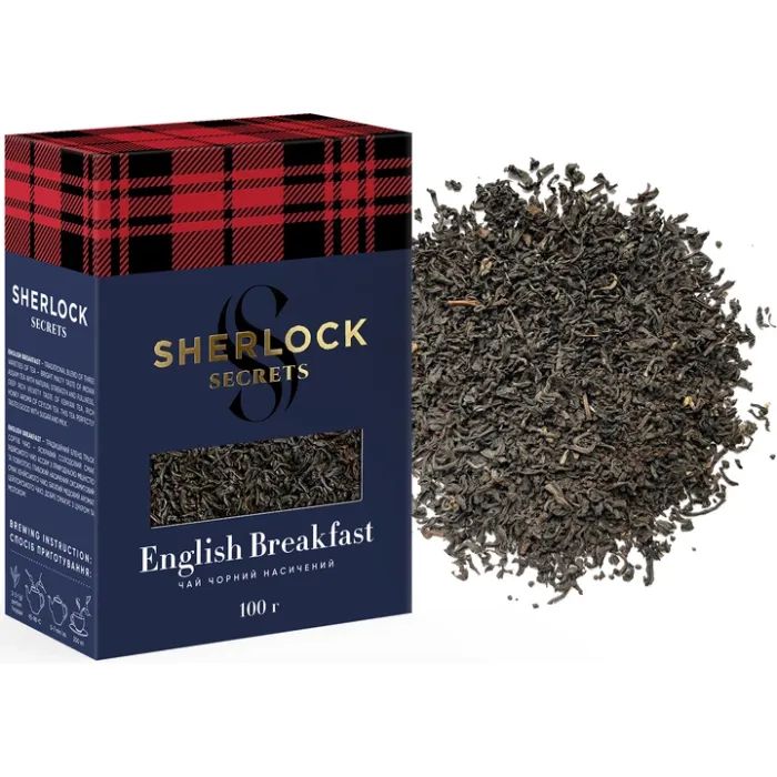 Чай Sherlock Secrets English Breakfast черный листовой 100 г (shs.00902) изображение 3