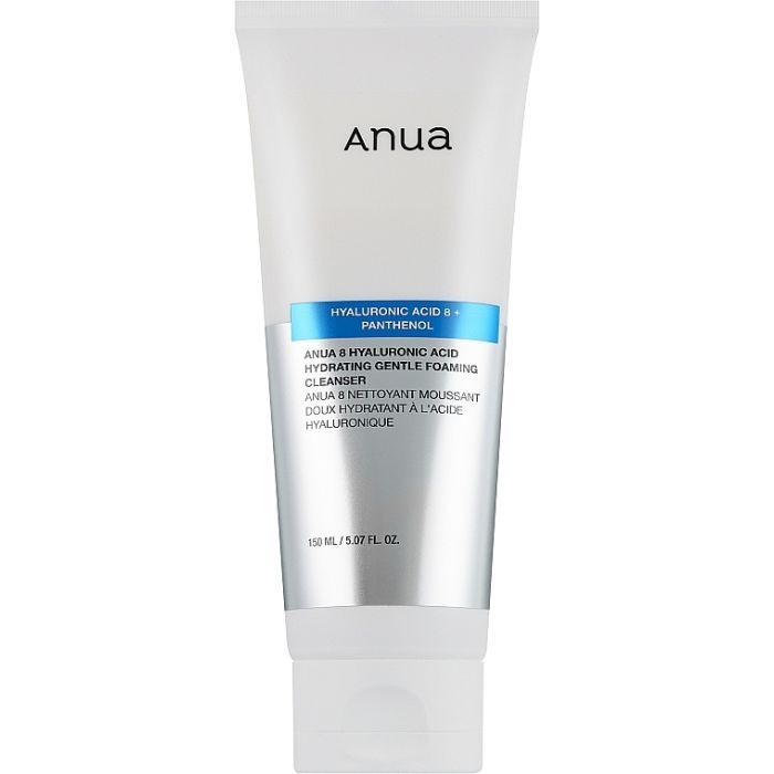 Пенка для умывания Anua 8 Hyaluronic Acid Hydrating Gentle Foaming Cleanser 150 мл (8809640735561)