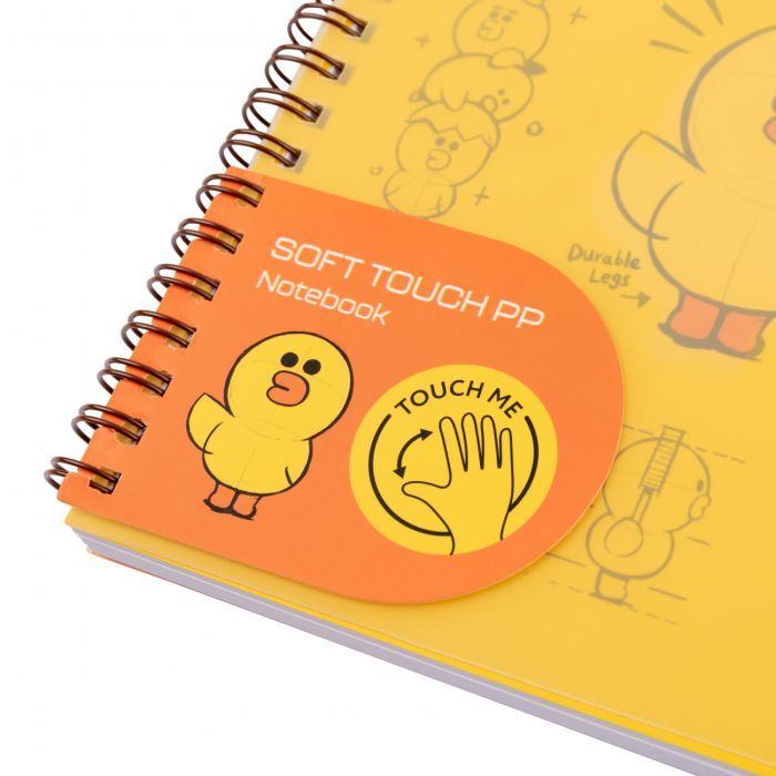 Зошит Yes А5 Line Friends. Sally пластикова обкладинка 80 аркушів, лінія (765736) зображення 5