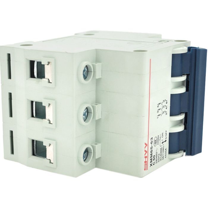 Автоматичний вимикач Voltronic 3P C50, 230/400V (XMM65-63 3P C50) зображення 2