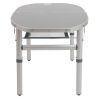 Туристичний стіл Bo-Camp Premium Oval 100x70 cm Grey (1404424) (DAS303284) зображення 3