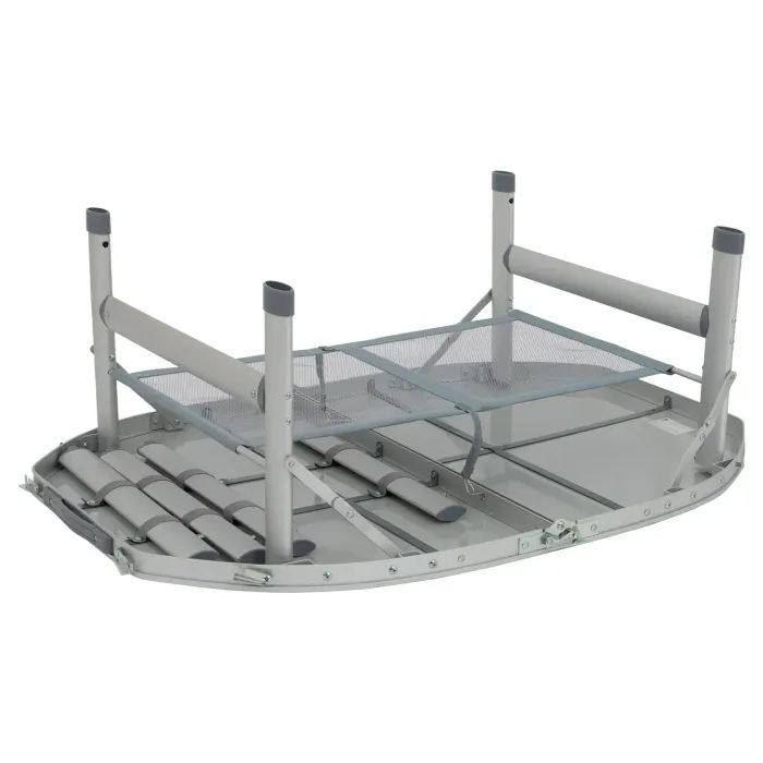 Туристичний стіл Bo-Camp Premium Oval 100x70 cm Grey (1404424) (DAS303284) зображення 6