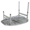 Туристичний стіл Bo-Camp Premium Oval 100x70 cm Grey (1404424) (DAS303284) зображення 7