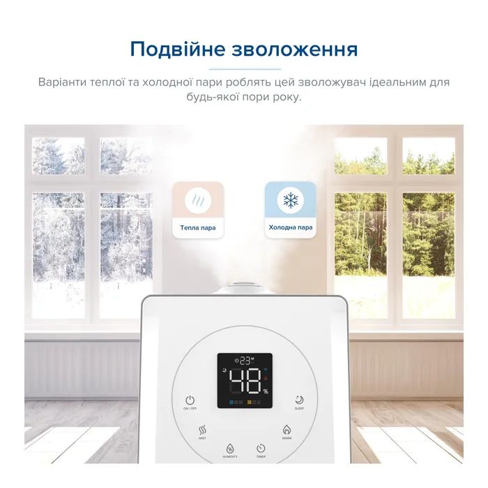Увлажнитель воздуха Levoit LV600S Smart Hybrid Ultrasonic Humidifier (HEAPHULVSEU0042) изображение 2