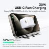 Зарядний пристрій Baseus Palm Fast Charger 1C 30W + Cable 1.0m Type-C 60W white (P10111605213-01) зображення 6