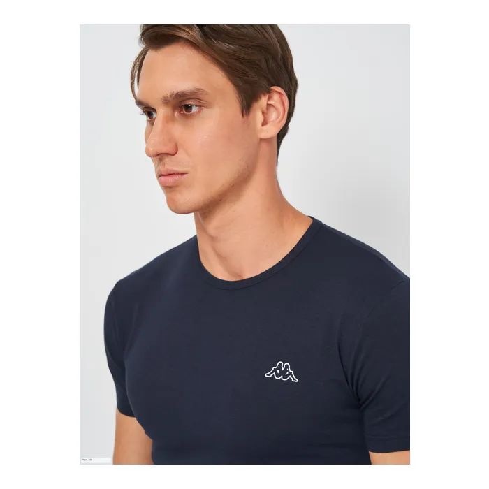 Футболка Kappa T-shirt Mezza Manica Girocollo K1304 Bianco білий XL (8052394813683) зображення 4
