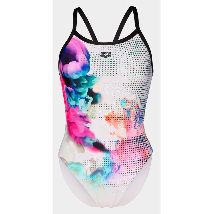 Купальник Arena Airbrush Swimsuit Challenge Ba 007912-510 білий, чорний, мультикольор 40 (3468337391487) изображение 6