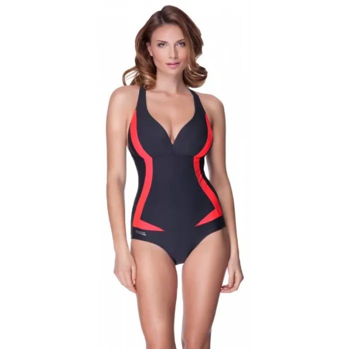 Купальник Aqua Speed Greta 351-04 темно-синій, блакитний 48 (5908217655530)