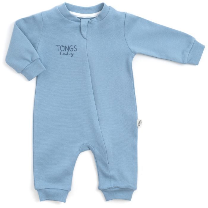 Человечек детский Tongs на молнии (3654-62B-blue)