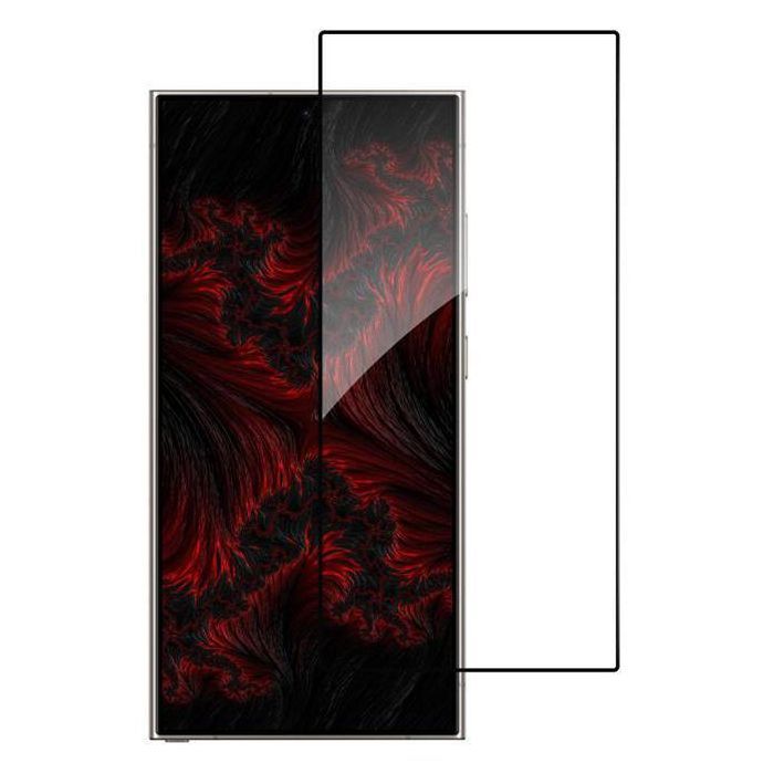 Стекло защитное 2E Samsung Galaxy S24 Ultra 5G (S928) 2.5D FCFG black (2E-G-S24U-SMFCFG-BB)