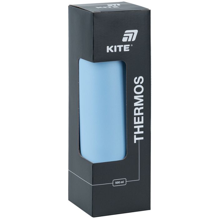 Термос Kite 500 мл блакитний (K25-1224-2) зображення 4