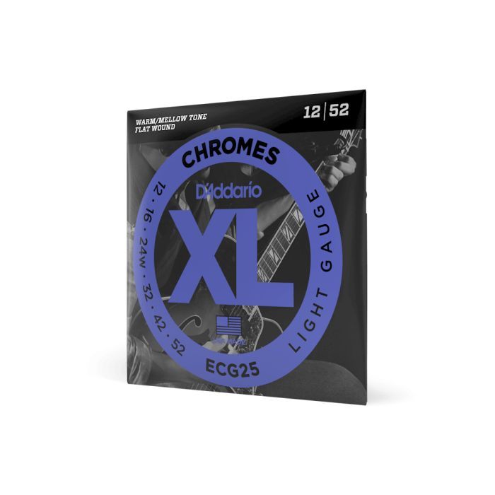 Струни для гітари D'Addario XL Chromes Light (12-52) (ECG25) зображення 2