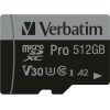Карта пам'яті Verbatim 512GB microSDXC class 10 UHS-III PRO (47046) зображення 2