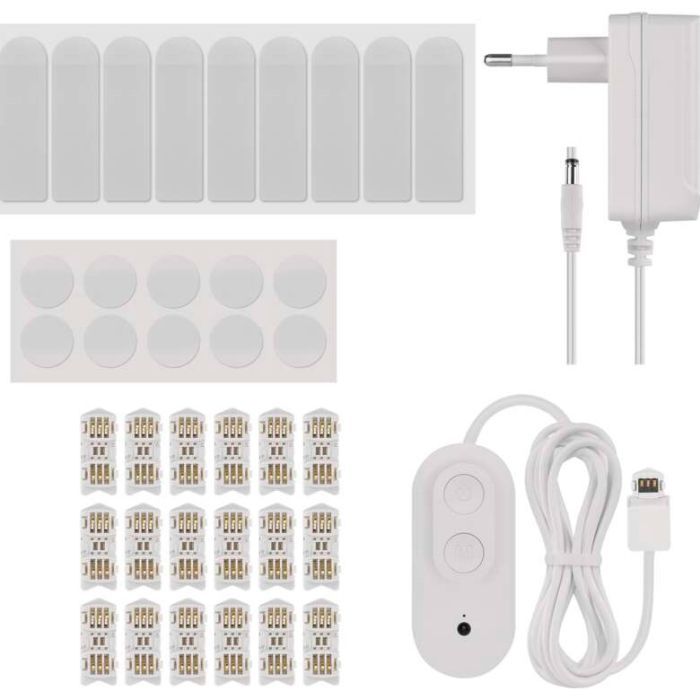 Світильник EMOS ZIW269R LINES 9шт. 34 Вт, RGBIC, WIFI black (ZIW269R) зображення 7