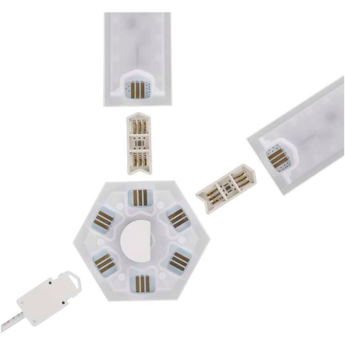 Світильник EMOS ZIW269R LINES 9шт. 34 Вт, RGBIC, WIFI black (ZIW269R) зображення 9