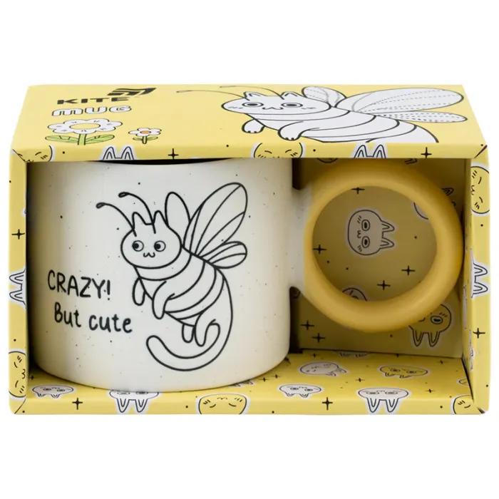 Чашка Kite 370 мл Donut racoon (K25-220-2) зображення 4